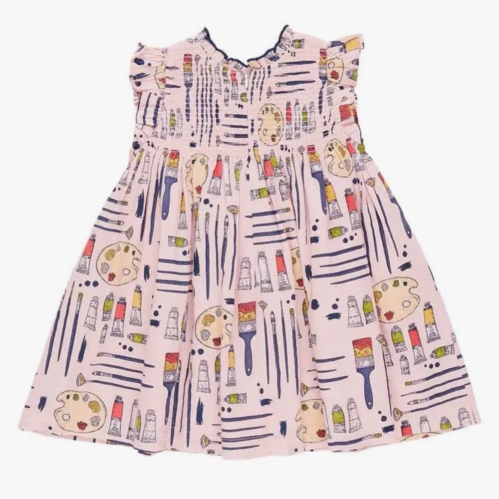 Pink Chicken Little Artist Dress